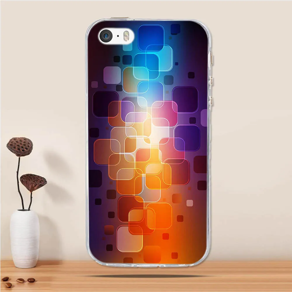Чехол для iphone 5, 5s se, силиконовый 3D чехол из ТПУ для iphone 6, 6s, чехол, силиконовый чехол, чехол для iphone 6s, 5 s, чехол - Цвет: 7