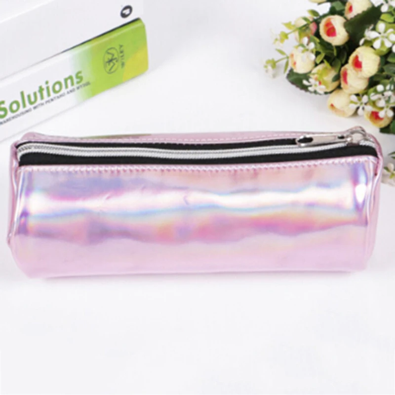 Модные косметички цветные лазерные блестки сумочка косметичка сумка для макияжа