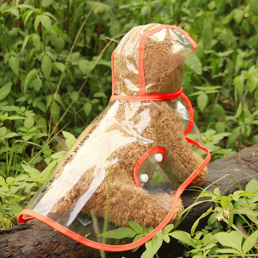 Waterproof Puppy Rain Jacket Transparent Raincoats Dog Light Clothes Pet Accessories Spring Summer Coats Raincoat |