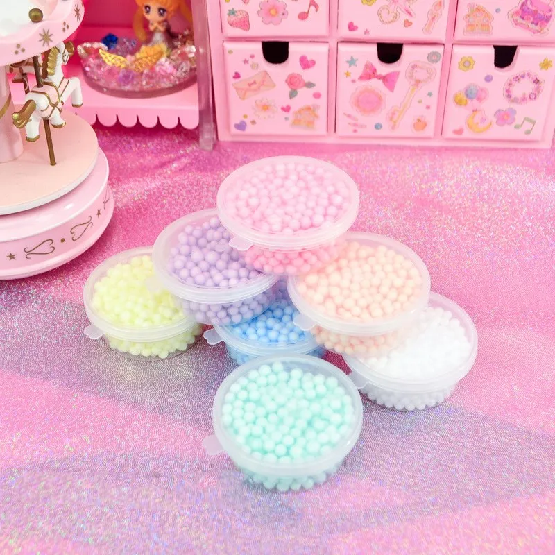 1 упаковка слизи заполнение Макаруны пузырчатое зерно сделай сам аксессуары