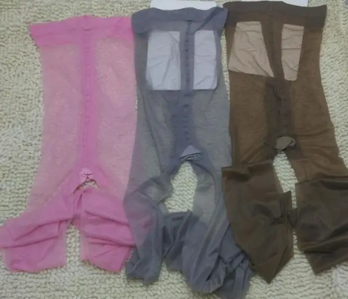 Пикантные T ультратонкие прозрачные блестящие колготки с высокой талией|stockings