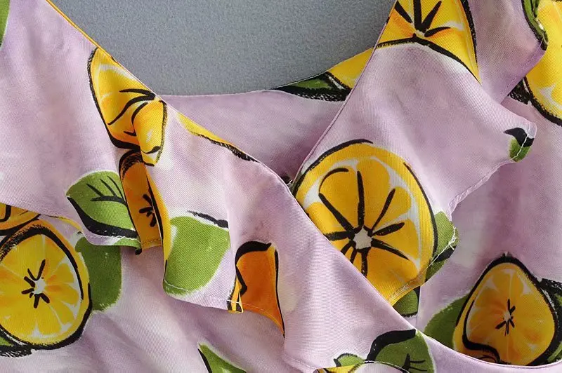 Женский короткий топ в европейском стиле летний пикантный с V-образным вырезом и