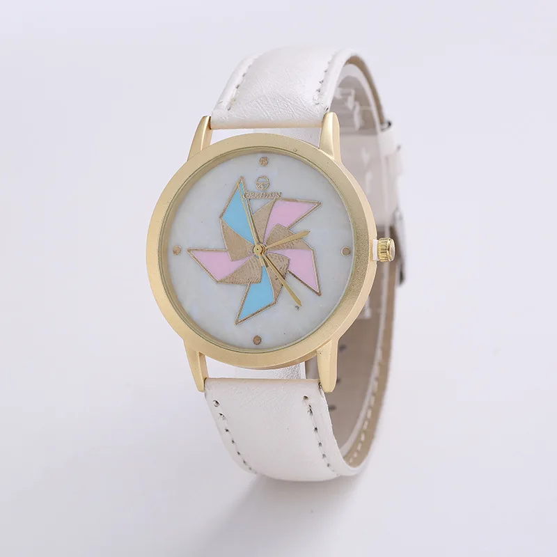 Ветряная мельница часы корпус Eral льный водонепроницаемый ремешок для часов