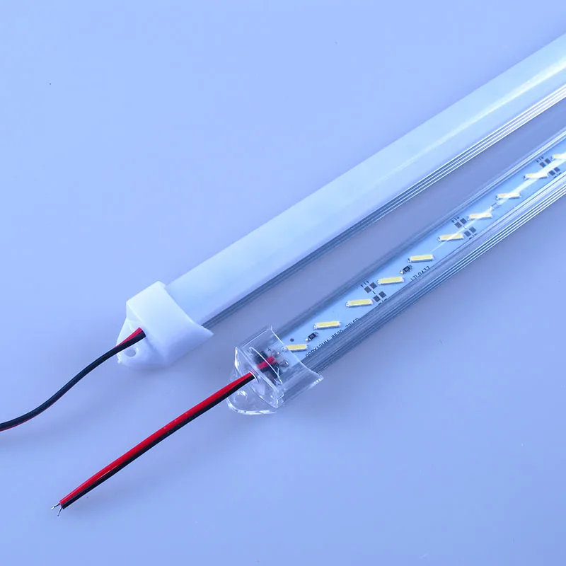 10 шт. DC12V Светодиодный светильник 8520 50 см 36 светодиодный s с прозрачным/молочным