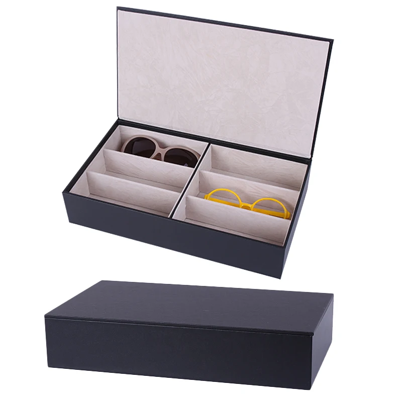 Новинка 2019 Чехол для очков с 6 решетками коробка солнцезащитных футляр