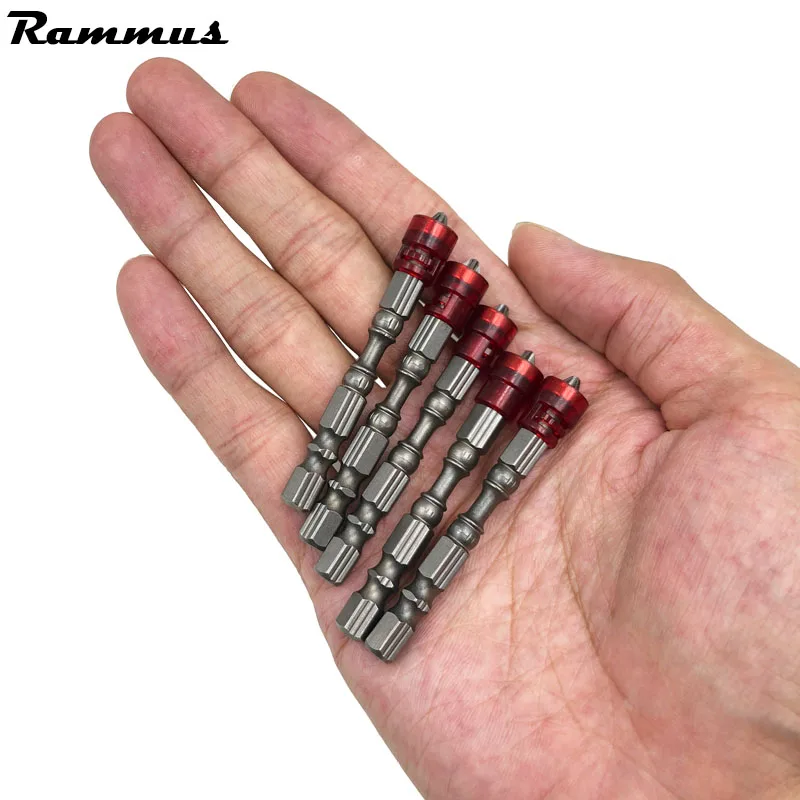 5 шт. Магнитная отвертка с одной головкой нескользящая насадка Philips 1/4 &quotс