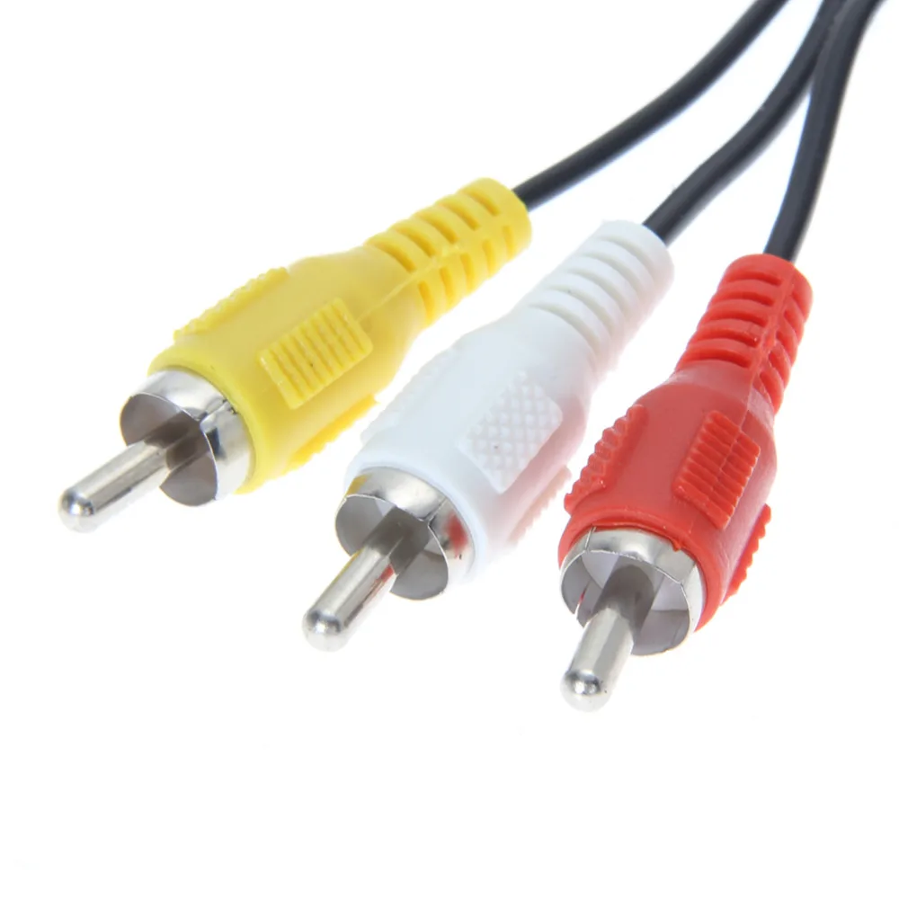 ALLOYSEED 1 8 м 6FT AV ТВ RCA видео шнур кабель для SNES куб Nintend N64/64 игровой ПФС 2 аудио Выход