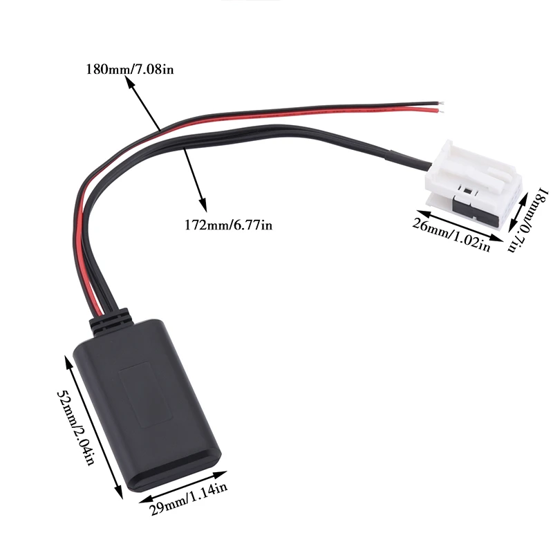 NS модифицированный 4 0 Aux Bluetooth Кабель адаптер для VW Passat Touareg Touran Polo Jetta Skoda MCD RNS 510 RCD