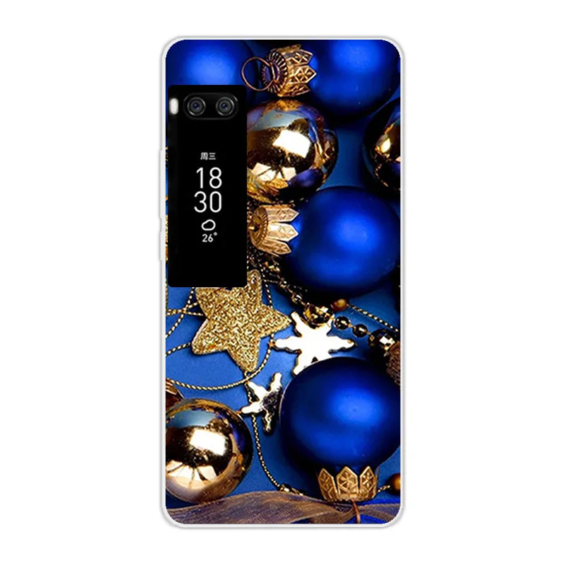 23 Роскошный ТПУ чехол для Meizu Pro 7 Plus, Рождественская ночь, задняя крышка для Meizu Pro 7 Plus, прозрачный чехол, оболочка корпуса телефона, Капа - Цвет: 23