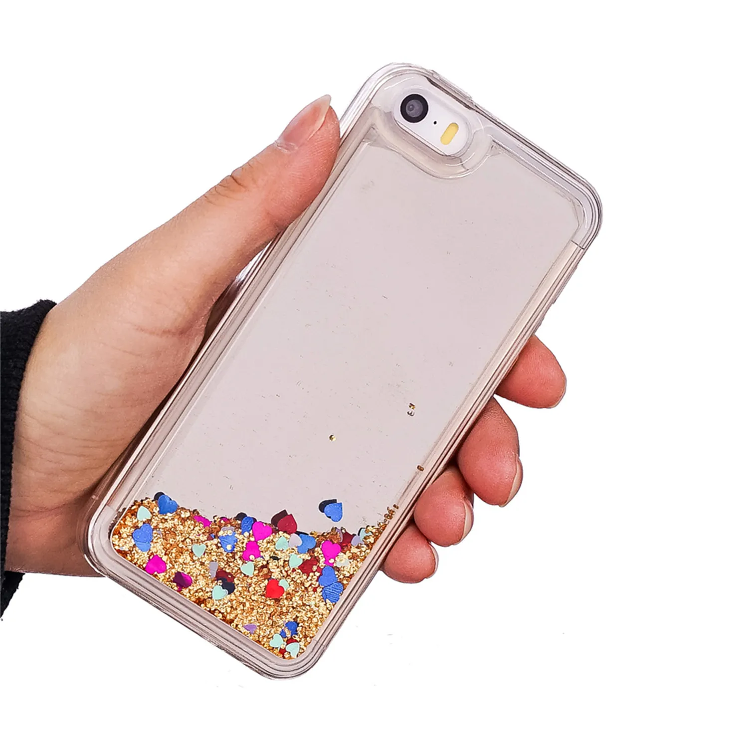 Подходящий чехол для Apple iPhone 5S IPhone5S бампер зыбучий песок Чехол мобильного