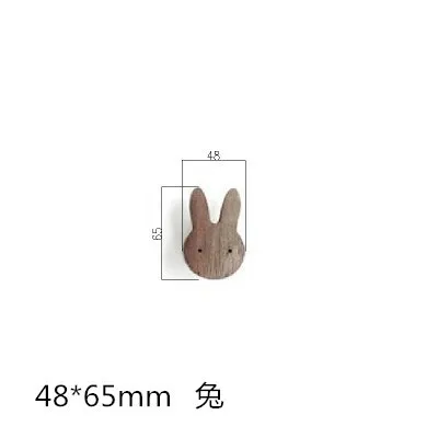 Modern Creative Animal Solid wood hanger Hooks Walls Wraps Coat Racks Hooks Living Room Wall Hanging Hanger Decorations - Цвет: 01