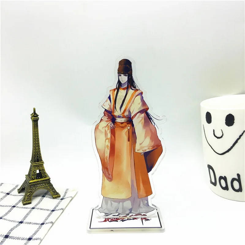 14 32 вида аниме Mo дао ЗУ Shi акрил рисунок на каждый день Wei WuXian Lan WangJi Коллекция подарков гроссмейстер демоническим Статуэтка Series1 - Цвет: 14