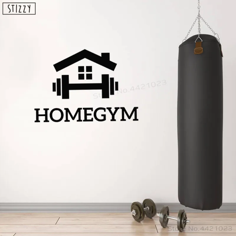 Stizzy Креативные украшения для стены гимнастики фитнеса дома клейкие настенные