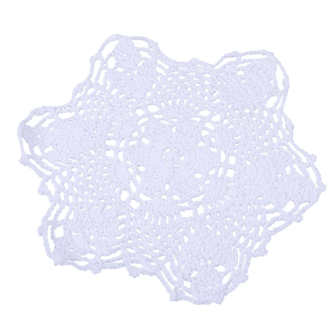 2 шт. белая чашка в форме цветка снежинки коврик для чая кофе хлопчатобумажная
