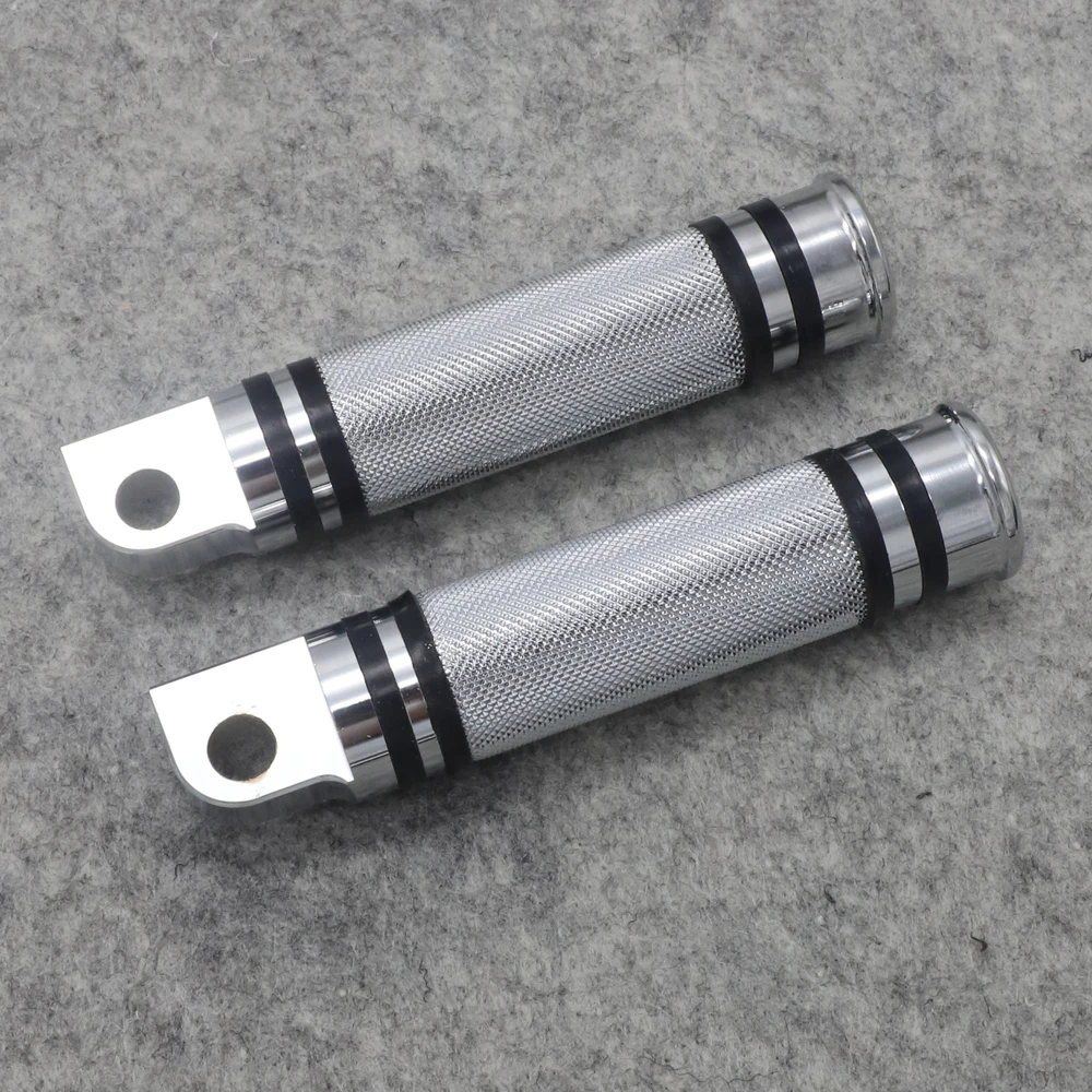 

Motorcycle CNC Cut Aluminum Foot Rest Pedal Footpeg Mounting Universal For Harley Sportster 883 1200 Touring Dyna & Softail