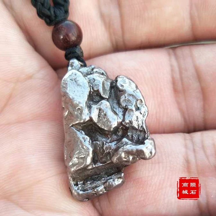 Аргентинский натуральный камень железная подвеска метеорит подлинный внеземной черный никелевый метеорит минеральные хрустальные образцы