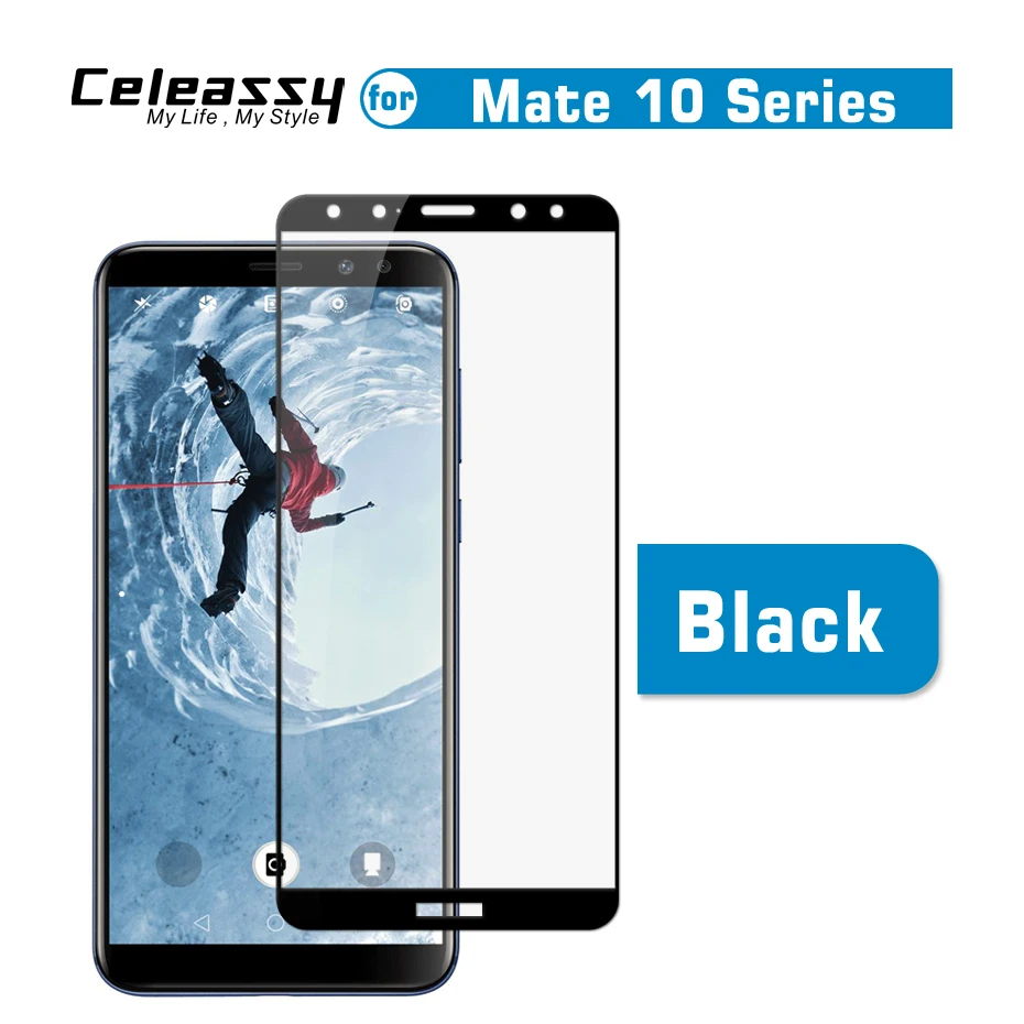 Оригинальное закаленное стекло celestassy 2.5D 9H с полным покрытием для Huawei Mate 10 Lite Mate10