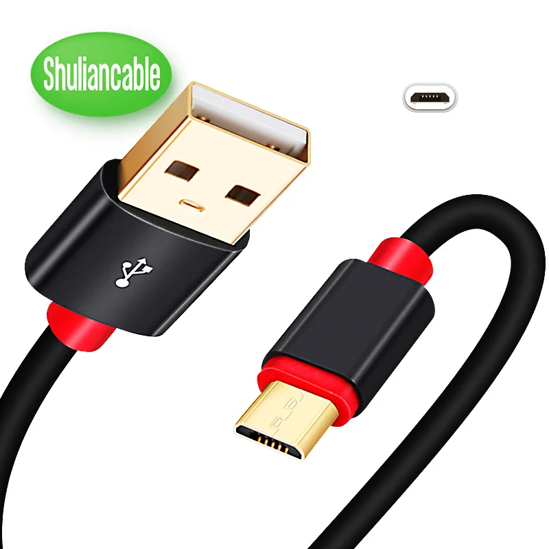10 шт./лот высококачественное зарядное устройство Micro USB 1 м 5 2 3 Кабель адаптер для