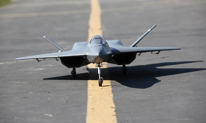 Модель Lx Skyflight хобби, Радиоуправляемый EDF Jet YF-23 YF23 Твин 70 мм PNP обновление