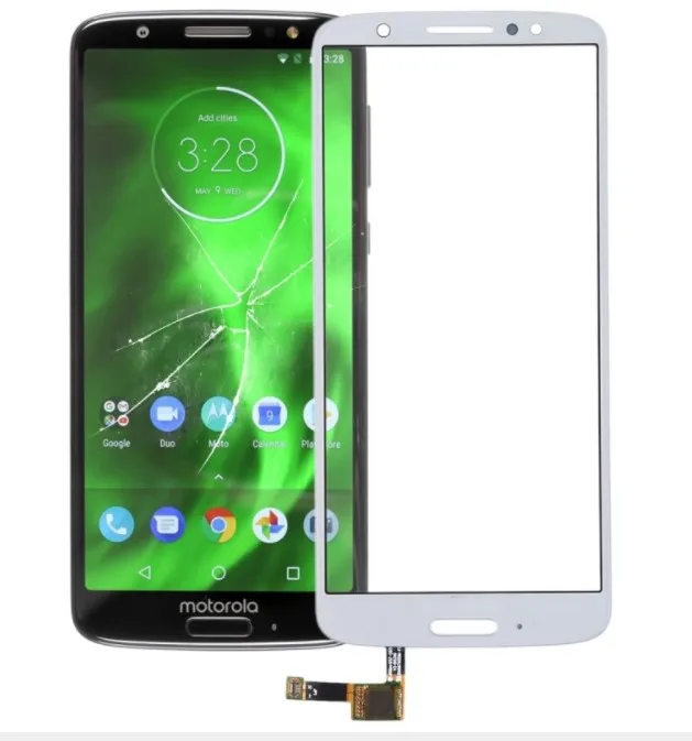 Сенсорный сенсор для Motorola Moto G6 сенсорный экран стекло дигитайзер Передняя