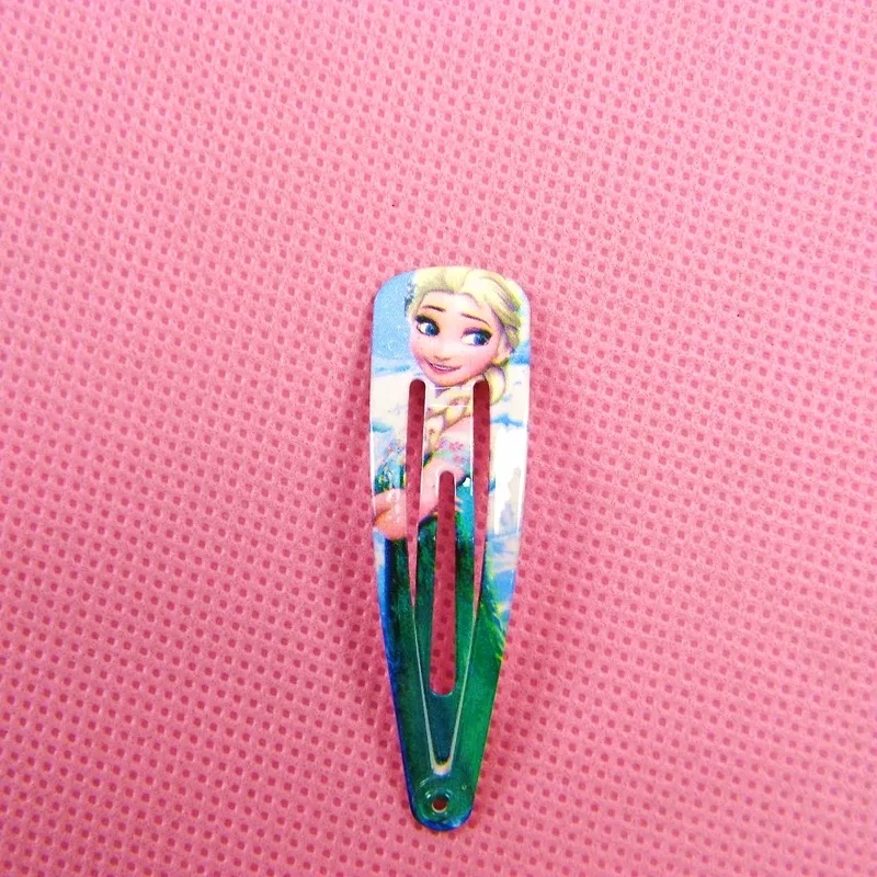 6 шт./лот disney с рисунком Эльзы из мультфильма заколка для волос Детская мультфильма «Холодное сердце косметический голова куклы резинка для волос Платье на день рождения подарок аксессуары