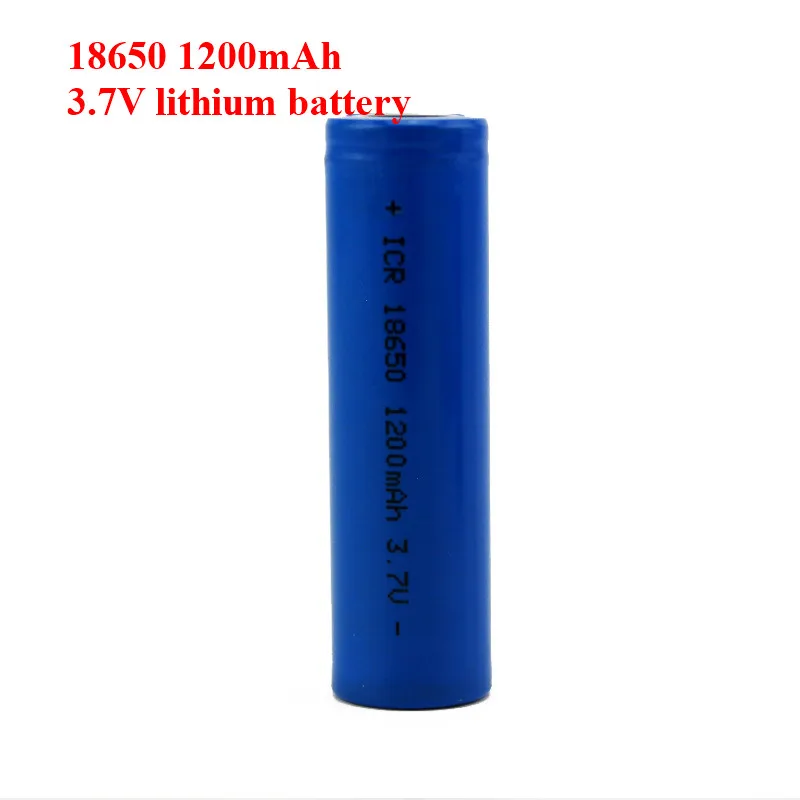 Фонарик 18650 батарея 3,7 V 1200mah литий-ионная аккумуляторная батарея для внешнего аккумулятора/e Bike 18650 батареи(1 шт