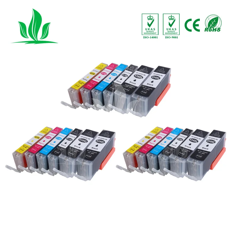 18X450XL чернильный картридж совместимый для Canon PIXMA IP7240 MG5440 MG5540 MG6440 MX924 MX724 IX6840