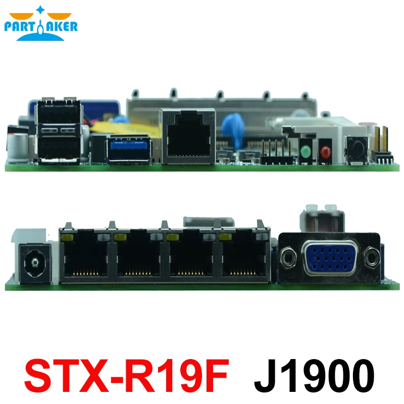 Материнская плата для сетевого экрана Intel Bay trail SOC platform J1900 с 1 * DDRIII поддержкой