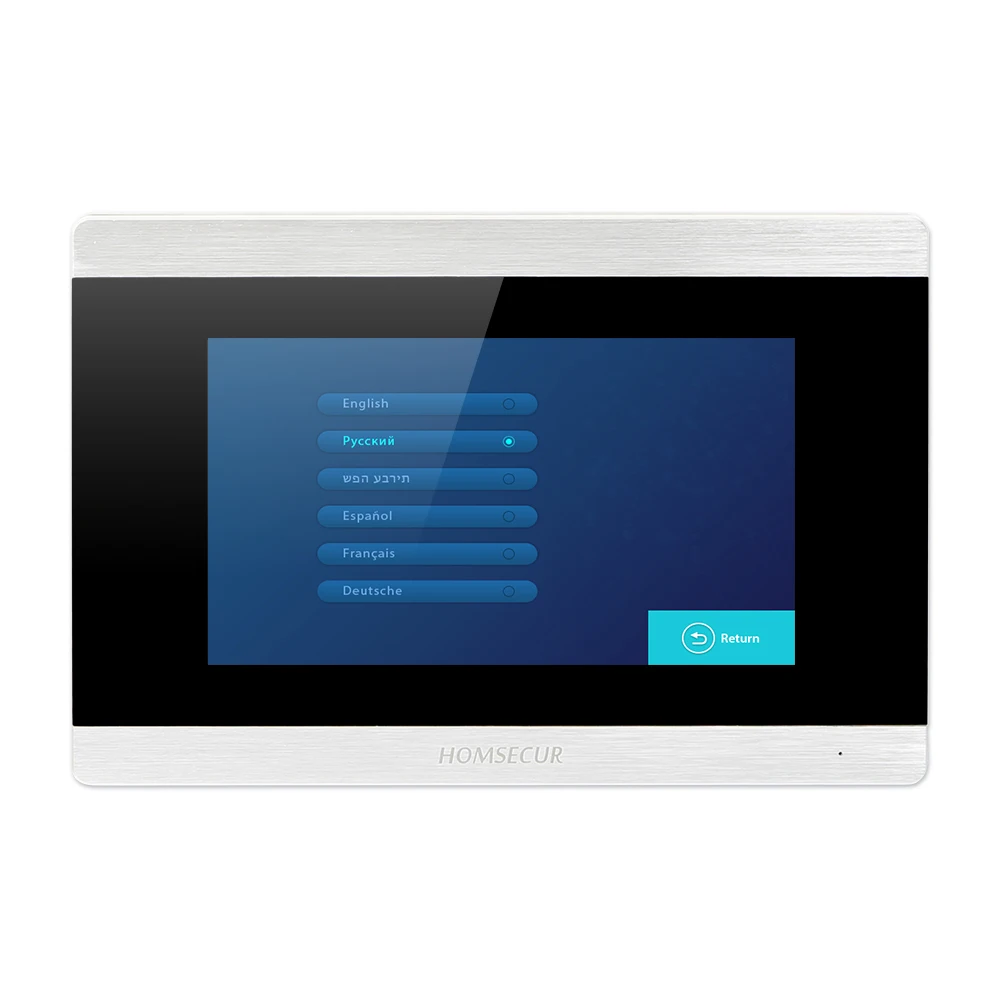 HOMSECUR 7 &quotПроводной Видеодомофон Безопасности + RFID Доступ для Дома/Квартиры BC091 BM715