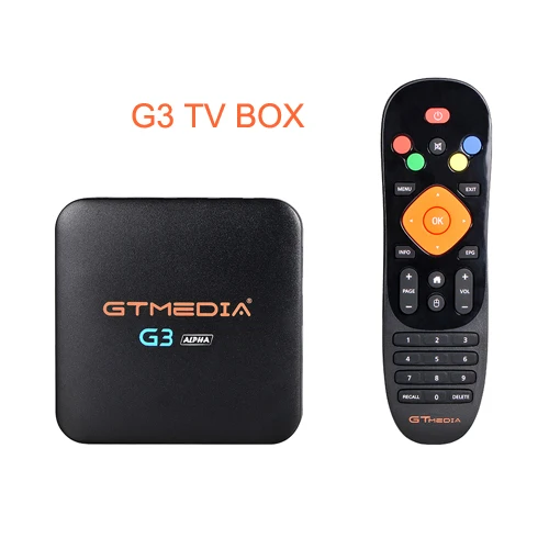 G3 TV BOX Оригинальная глобальная GTMEDIA G3 A tv Box S 4 K HDR Android tv 7,1 Ultra HD 2G 16G wifi Google Cast Netflix IP tv Set top Box медиаплей - Цвет: G3 TV BOX