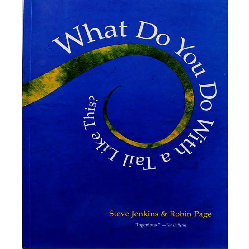 

What Do You Do with a Tail Like This Educational English Picture Book Learning Card Story Book For Baby Kids Children Gifts