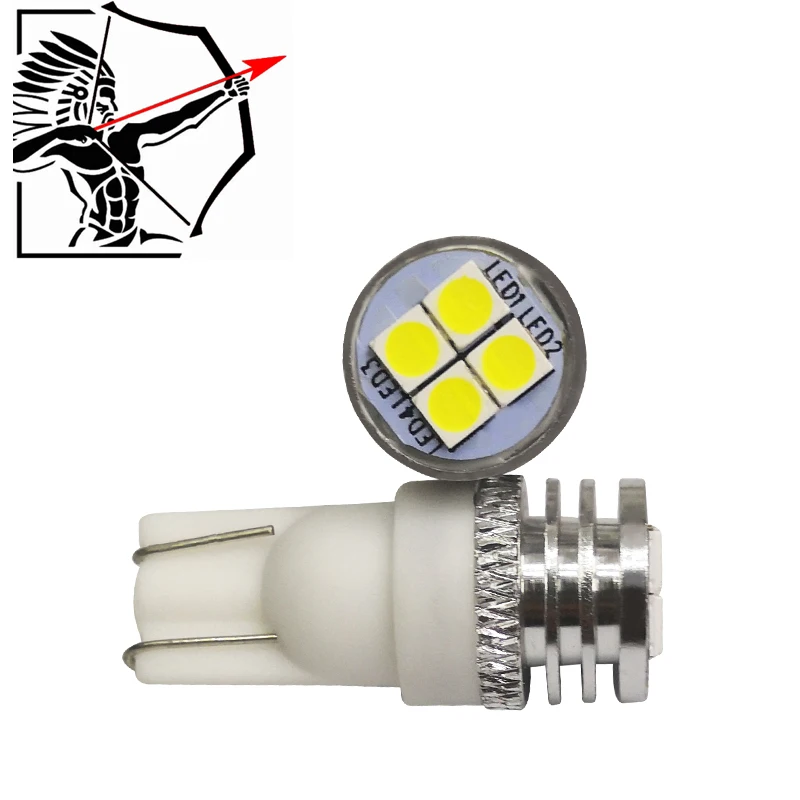 

2 шт * 12V автомобильный интерьер светильник T10 4SMD светодиодный s лампа для чтения 2835 194 Автомобильный светодиодный лампы replacemnet