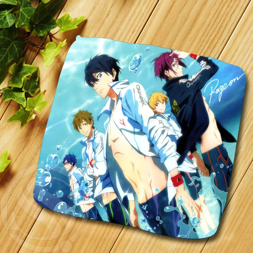 N &amp 75 Пользовательские Свободный человек плавательный клуб аниме t2 Хлопковые