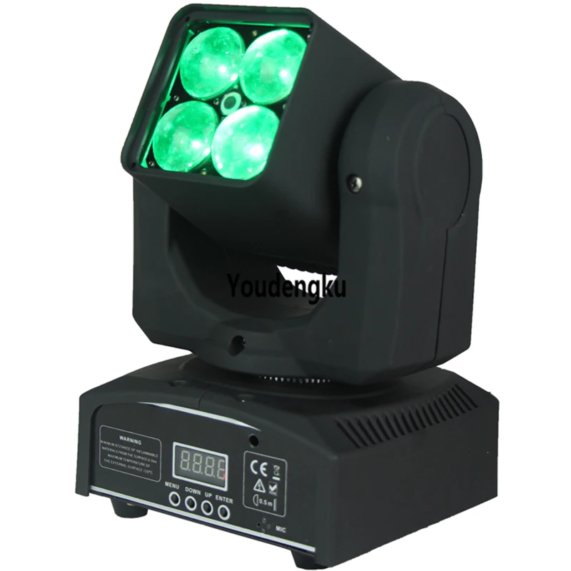 Маленькая Вращающаяся головка rgbw led zoom 4x10w 4 в 1 10 Вт | Лампы и освещение