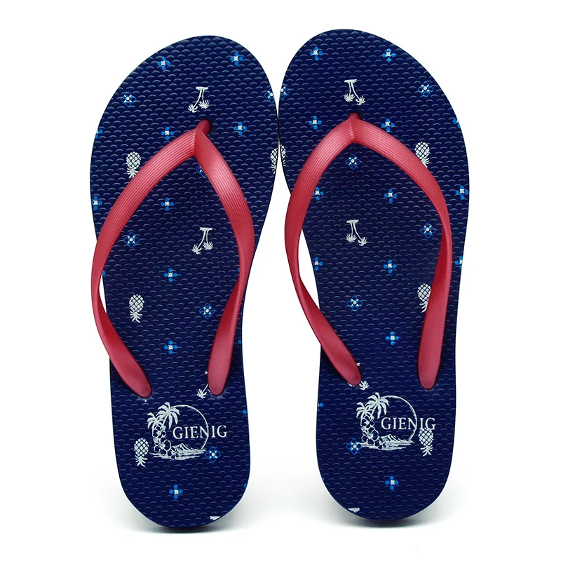GieniG Summer Sandals Ourdoor Flat Shoes Print Beach Slippers Women Flip Flops | Обувь
