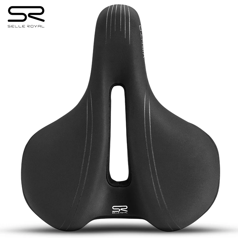 SELLE ROYAL велосипедное седло для велосипедного седла, дышащая водонепроницаемая Мягкая силиконовая подушка из искусственной кожи, велосипедное седло MTB для мужчин и женщин