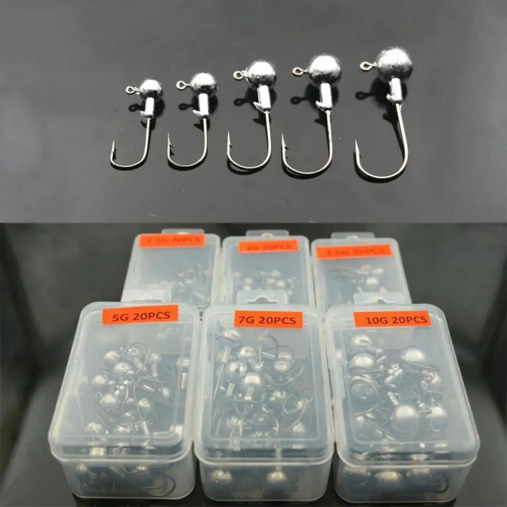 Бронзовых морских рыболовных крючков коробки упакованы 50/40/20 штук приманка со