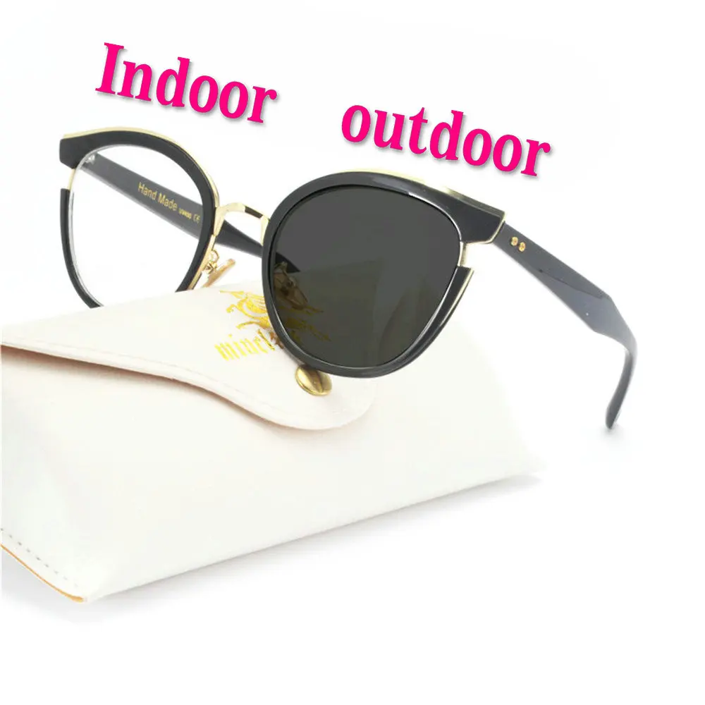 Женские и мужские фотохромные очки MINCL2019 дизайнерские для чтения с изображением