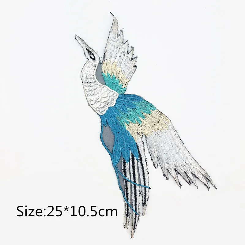 (1 комплект = 3 шт.) птица Железная на клею комбинация птиц феникс вышивка кружевная