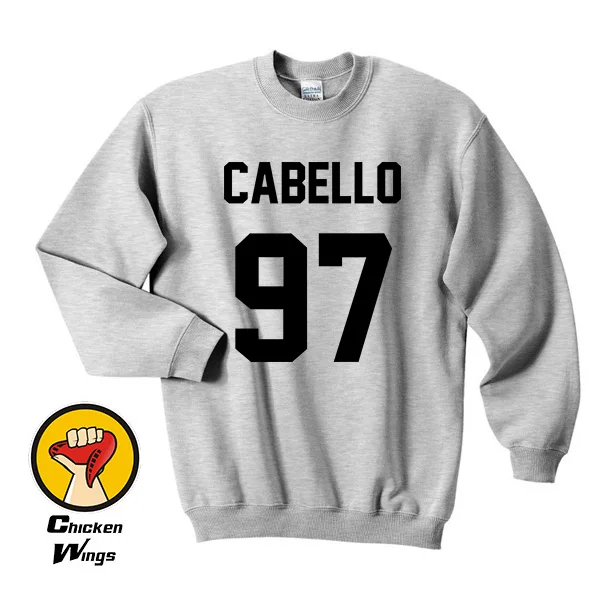 Camila Cabello рубашка 97 Fifth Harmony одежда свитер с круглым вырезом унисекс много цветов XS