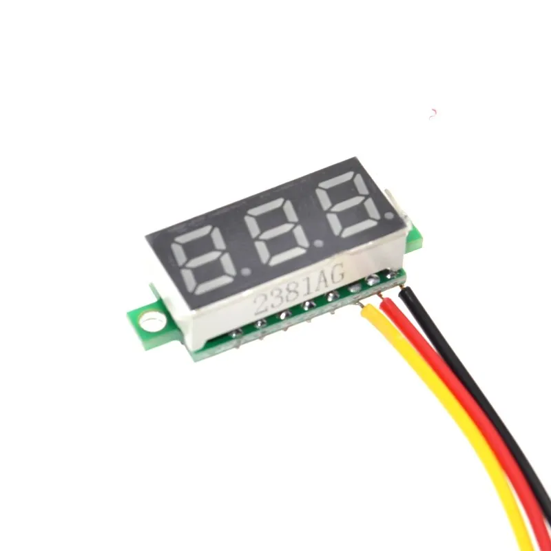 Электронный вольтметр 0 28 дюйма 100 в|voltmeter dc|dc dcvoltmeter mini |