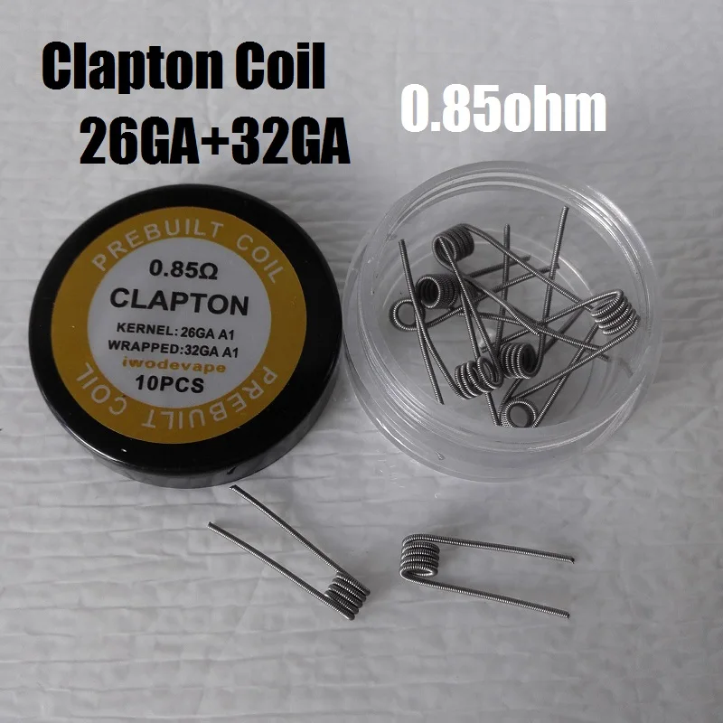 2 шт. готовые катушки плоская витая проволока плавленые спирали clapton витые Alien Mix