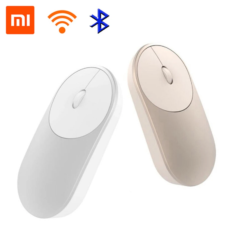 Оригинальная Xiaomi mi, беспроводная мышь, портативные игровые мыши, Alu mi nium, сплав ABS, 2,4 ГГц, Wi-Fi, Bluetooth, 4,0, управление