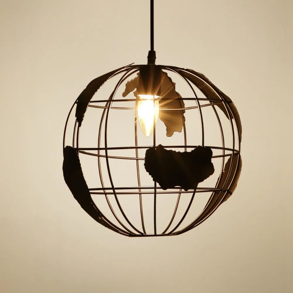 1 шт. набор глобусов современный глобус потолочный кулон карта металлический