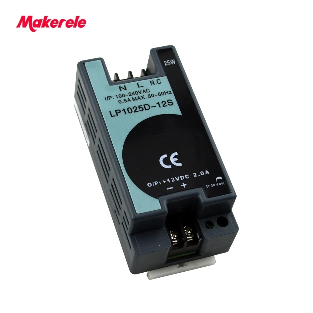 Фото LP Series Din Rail single output switching power supply 25W 50W 100W 150W 300W 500W Digital Display 12/24V ac dc with Ce Approve №3