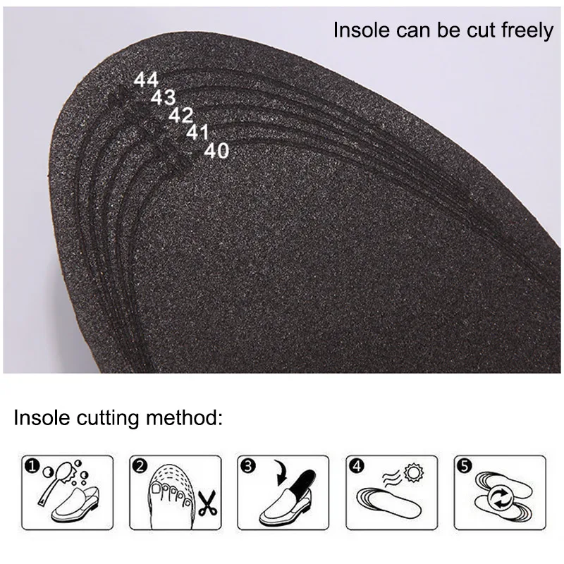 Мужские Стельки с плоской подошвой поддерживающие стельки из пены эффектом