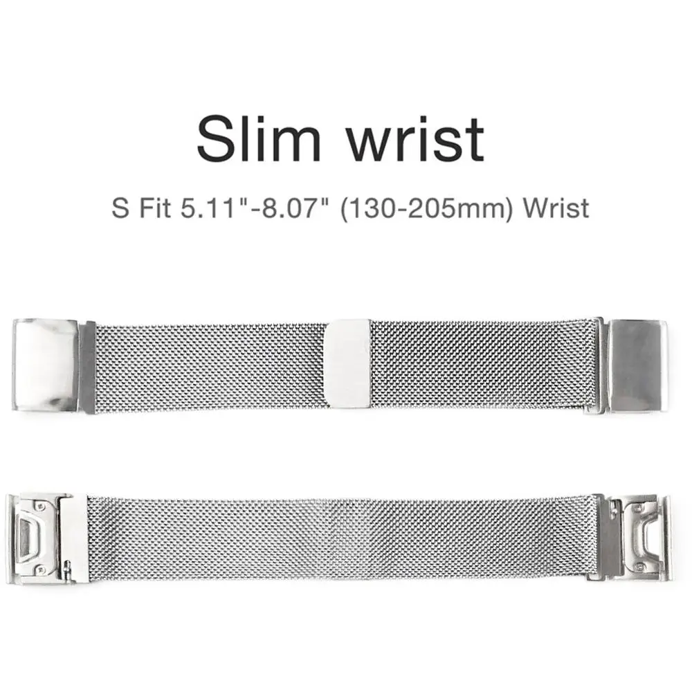 YOOSIDE 20 мм быстросъемный Миланский ремешок из нержавеющей стали металлический для