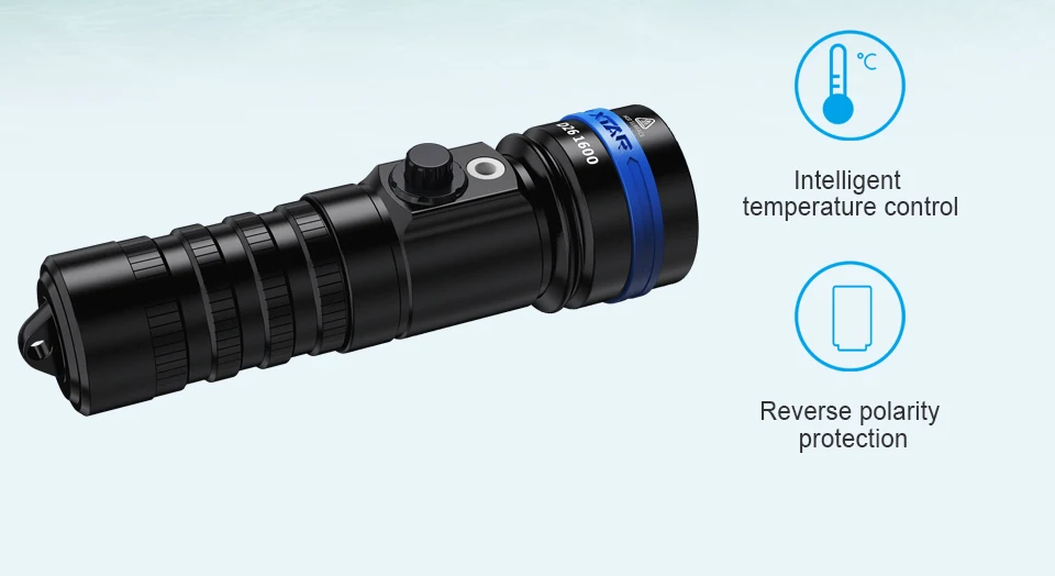 XTAR D26 1600 фонарик для дайвинга CREE XHP35-HI D4 1600 люмен луч расстоянии 432 м магнитный переключатель torch 100 м глубина погружения
