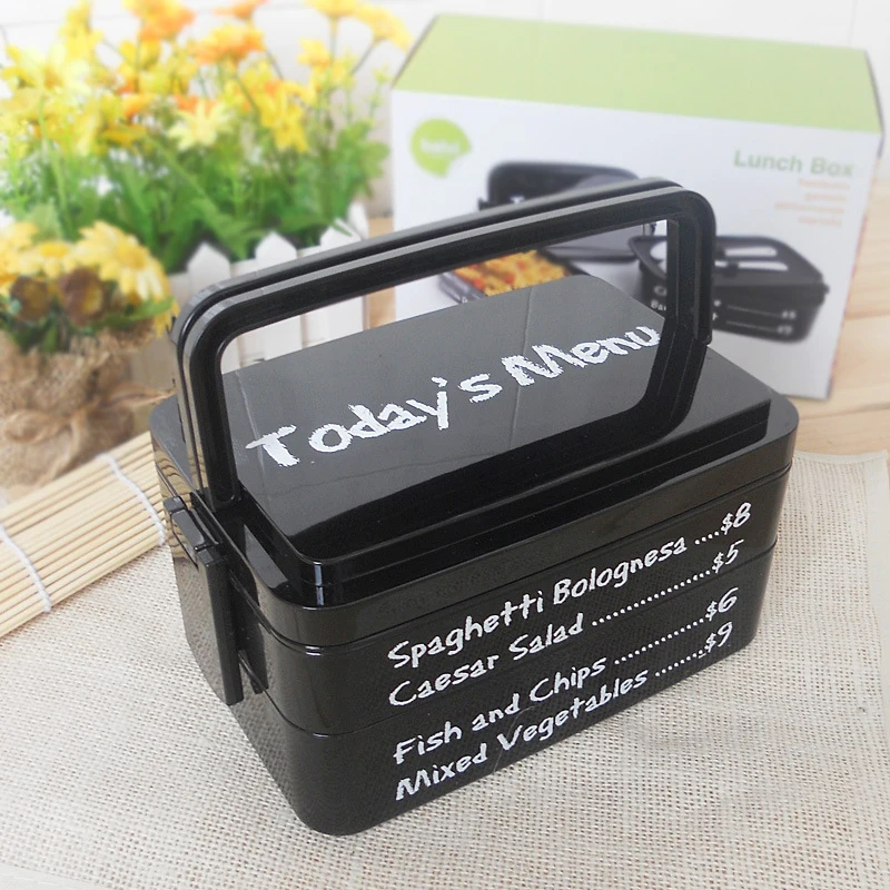 

YIHAO 850ML 1900ML 2570ML High Quality Hot Sale Nordic Style Plastic Rectangle Lunch Box Microwave Portable Lunch Box