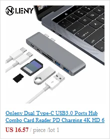 Orico, 4 порта, USB 3,0, концентратор, зажим, дизайн, алюминиевый сплав, зажим, портативный размер, зарядное устройство, зарядное устройство, концентратор, станция для ноутбука